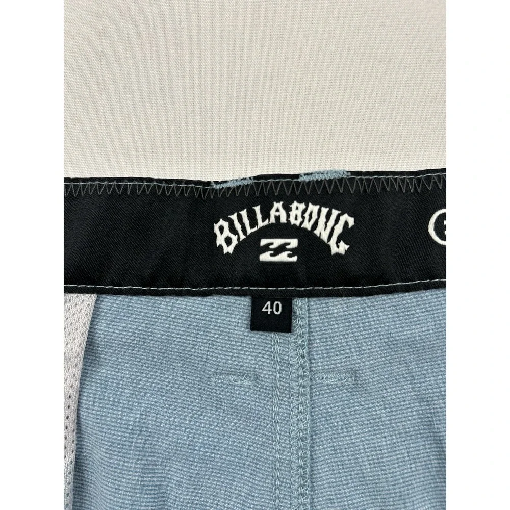 Billabong Mens 40 Recycler Crossfire‎ Submersibles Blue Board Shorts Swim Trunks